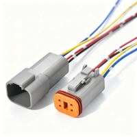 Échantillon Gratuit Connecteur DT Mâle/Femelle 2-16 Broches Étanche IP67 Connecteur Automobile Alimentation Contacts Estampés Optionnels DT06-2S