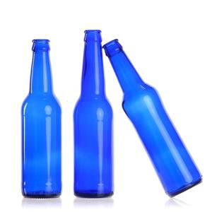 Phổ Biến 330Ml 12Oz Nâu Hổ Phách Màu Xanh Lá Cây Vương Miện Kết Thúc Botella De Vidrio Cho Bia Đóng Gói - Product Image 1