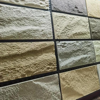 Pu Steinwand platte pu Steinplatte pu Steinmauer 3D Wand platte