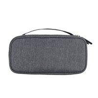 Organisateur d'électronique et d'outils, étui de voyage, sac de rangement pour cordons et câbles, portable, en polyester, multifonction, type classique à roulettes