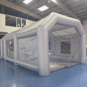 Tente de Garage gonflable portable en tissu Oxford, usine d'abri de voiture, tentes de peinture bon marché <span class=keywords><strong>pour</strong></span> cabine de pulvérisation de peinture - Product Image 1