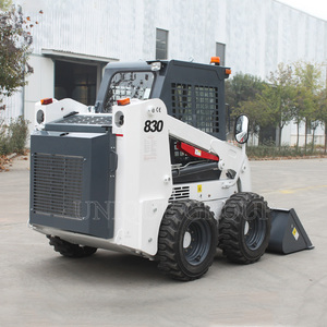 Minicargadora China aprobada por la CE 500kg con componentes hidráulicos Huade y motor 4x4 Wheel Drive de alta eficiencia - Product Image 4