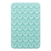 Support de téléphone portable multifonctionnel double face en silicone avec ventouse puissante de 40 mm² – En stock