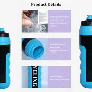 Custom Recycling 25oz 34oz 1 Liter Empty Plastic Spray Cap Unique Sport Squeeze <strong>Water</strong> Beverage <strong>Bottle</strong> with Cap for Juice - Product Image 2