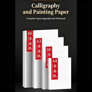 Papier Xuan Chinois Professionnel Brut Semi-Brut Shu Xuan Épais en Fibre Naturelle à Haute Absorption d'<span class=keywords><strong>Encre</strong></span> pour Calligraphie <span class=keywords><strong>et</strong></span> Peinture - Product Image 3