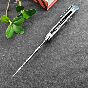 Couteau pliant d'extérieur, lame S35VN, manche en Fiber de carbone de 3.6mm, couteau de poche de haute dureté, couteau utilitaire en alliage de titane, couteau de bricolage - Product Image 3
