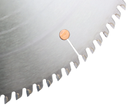 Lame de scie circulaire en carbure de tungstène TCT soudée au laser pour scie à table coulissante et découpe de profilés en aluminium