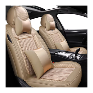 YLC Set Completo di Coprisedili in Pelle di Design Lussuoso, Adattabili Universalmente per Auto - Product Image 1