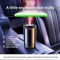 Nouveau diffuseur de parfum intelligent en métal haut de gamme 2025 pour voiture, élimination des odeurs, parfum longue durée, capacité 50-100 ml