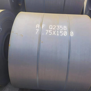 Bobina de Acero al Carbono Laminado en Caliente de Alta Calidad Q195 Q215 Q235 Q255 SS400 de 5 mm, ASTM/DIN/BS AISI, para Placa de Caldera con Capacidad de Flexión - Product Image 1