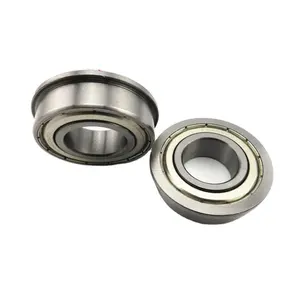 MTZC High Quality Deep Groove Ball Flanged Bearings 6202 with Flange 16x35x11mm F6202 Trolley Wheel Bearing