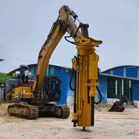 Moteur de foreuse hydraulique pour excavatrice 20-30T, pour forage de pieux d'ancrage roche/terre, origine Shandong, garantie 1 an, 3500kg