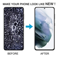 Für Samsung Galaxy S21 5G SM-G991 Handy Ersatz TFT LCD-Bildschirm Touch Digiti zer Voll montage mit Rahmen