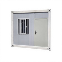 Maison conteneur modulaire portable moderne à assemblage rapide, taille personnalisée 20 pieds, démontable, pour bureau