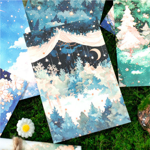 เทพนิยายกระดาษชุดวันเดอร์แลนด์วัสดุ30ชิ้น/แพ็คจับแพะชนแกะความฝันด้านล่างข้อความตกแต่งยุโรปย้อนยุ<span class=keywords><strong>ค</strong></span> - Product Image 4