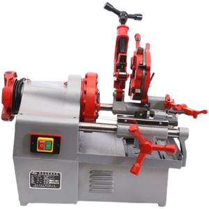 เครื่องเกลียวท่ออัตโนมัติขนาดเล็ก <span class=keywords><strong>HuGong</strong></span> Z1T-N50 220V สำหรับท่อสแตนเลสขนาด 2 และ 3 นิ้ว - Product Image 1