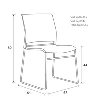 Fabricant professionnel, vente en gros, livraison rapide, chaises pliantes multicolores, chaises empilables pour bureau et invités, sans roulettes