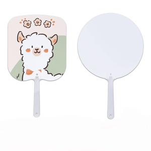 Ventilateur à main en plastique pour animaux <span class=keywords><strong>de</strong></span> compagnie Ventilateur à main portable à sublimation vierge - Product Image 5