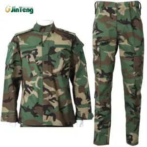 Jinteng Tactical Camouflage Battle Combat Breathable Camouflage Uniforms ACU Uniforms