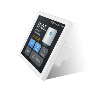 Lanbon เครื่องทำน้ำร้อนอัจฉริยะ L10HB สวิตช์25A WiFi LCD จับเวลาเซ็นเซอร์เรดาร์ Alexa <span class=keywords><strong>Google</strong></span> Home EU86mm กระจกนิรภัย US120 * 74มม - Product Image 4
