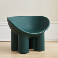 Chaise d'extérieur moderne nordique en plastique jaune pour enfants et adultes, motif éléphant confettis, modèle 2026, vente chaude