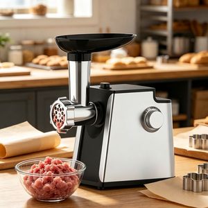 Meilleure Vente : Hachoir Électrique Multifonctionnel pour Légumes, Trancheuse, <span class=keywords><strong>Broyeur</strong></span> à Viande, Design Multi-Trous, Coupe-Légumes Automatique - Product Image 1