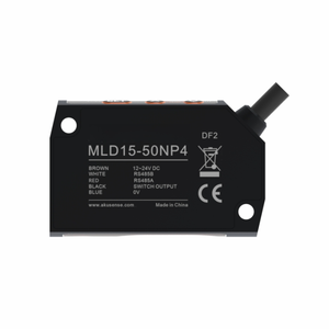 เซ็นเซอร์วัดระยะทางแบบเลเซอร์ขนาดกะทัดรัดรุ่น MLD15-50NP4 MLD15-50PP4 MLD15-50NV4 MLD15-57PV4 ระยะตรวจจับ 50 มม. แบบสะท้อนแสงกระจาย NPN - Product Image 1