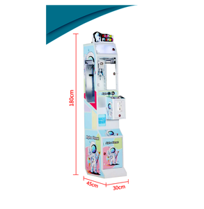 Machine à griffes durable facile à utiliser grue jouet pour 1 joueur grue en peluche avec système de lecteur de cartes - Product Image 2