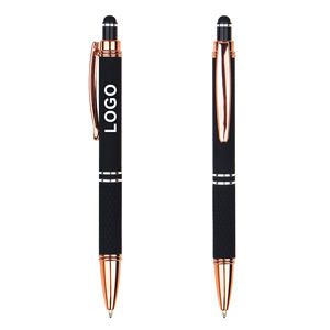Bolígrafo de Metal de Alta Calidad con Punta Táctil para Pantallas, con Logotipo Personalizado Universal y Cuerpo Colorido - Product Image 6
