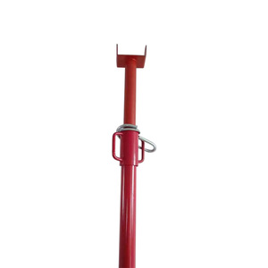 Support en acier pour poteaux, support télescopique réglable en acier, support diagonal pour coffrage en aluminium thermolaqué, échafaudage. - Product Image 2