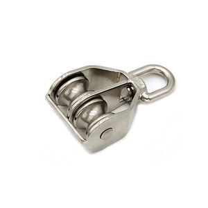 Usine Marine Quincaillerie En Acier Inoxydable Poulie Bloc Roue Unique Pivotant Corde De Levage Poulie Ensemble Outils De Roue De Levage - Product Image 3