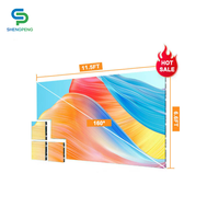 Светодиодный экран Shengpeng P3.91 Full Color для рекламы, 7680 Гц, для аренды внутри помещений, для сцены и выступлений