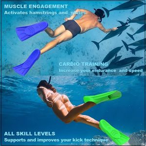 <span class=keywords><strong>Aletas</strong></span> de buceo de hoja corta profesional, <span class=keywords><strong>aletas</strong></span> de natación de buceo de alta calidad para hombres, <span class=keywords><strong>aletas</strong></span> de natación de silicona para buceo libre - Product Image 6