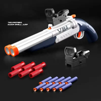 Venta al por mayor escopeta goma EVA pistola de juguete de plástico manual pistola de balas blandas para niños