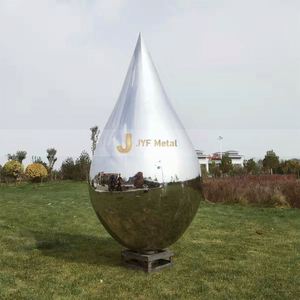 Escultura de Logotipo Personalizada M109 en Acero Inoxidable, Estilo Art Deco, Impermeable, para Campus Corporativos - Product Image 6