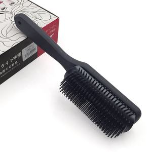 Cepillo Desenredante <span class=keywords><strong>Denman</strong></span> de 9 Filas para Salón de Belleza, con Cojín de Resina Negra Desmontable, Impermeable y Ventilado - Product Image 5