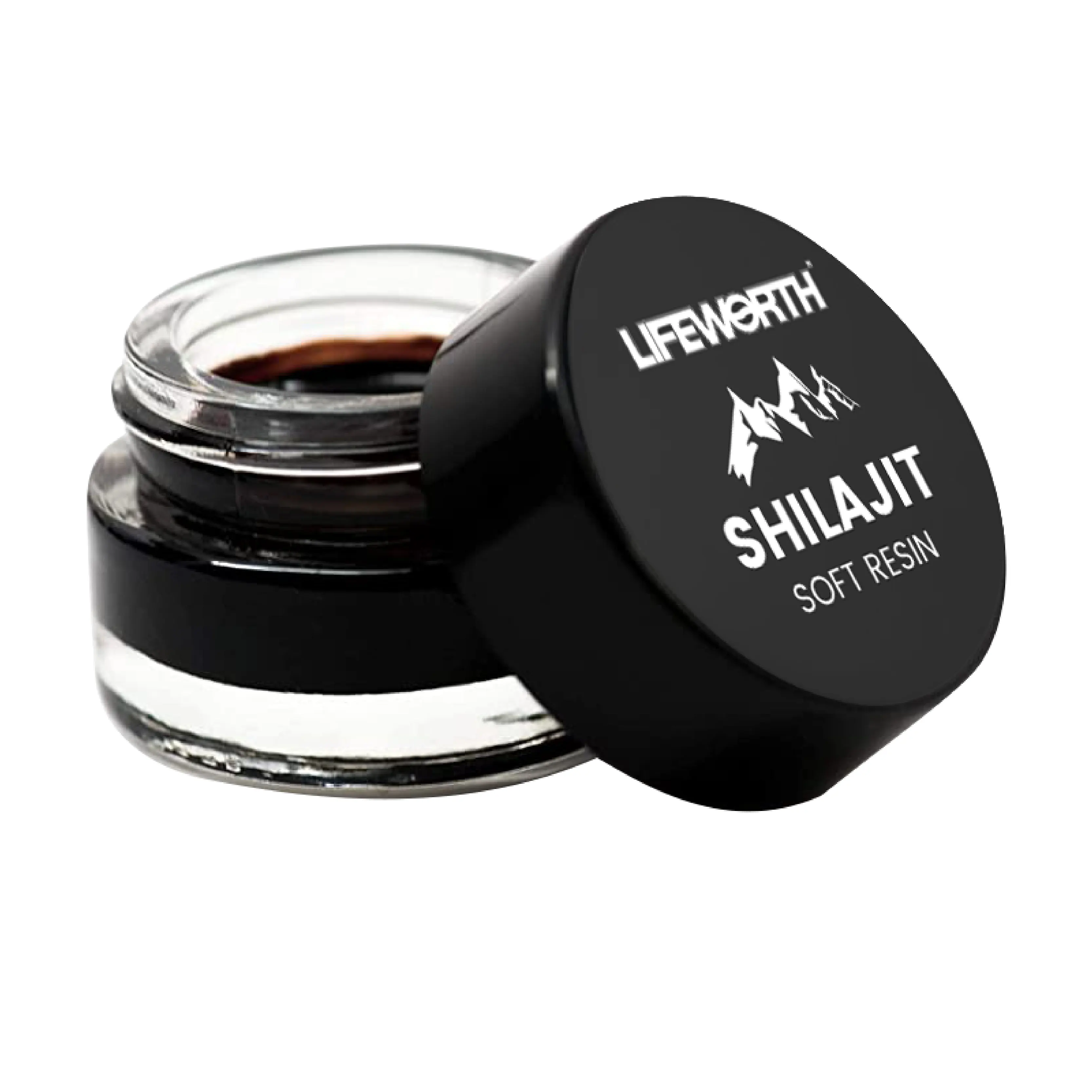 Смола LIFEWORTH naturel shilajit, чистая хималайская шиладжит, саладжит мумийо, Муми, мьему, асфальтум punjabinum Lauha Shilajit, смола