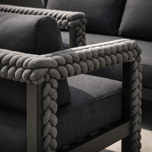Canapé <span class=keywords><strong>de</strong></span> patio haut <span class=keywords><strong>de</strong></span> gamme avec entretien extérieur facile pour se détendre sur la véranda, comprenant un ensemble <span class=keywords><strong>de</strong></span> canapés <span class=keywords><strong>de</strong></span> patio en rotin et un ensemble <span class=keywords><strong>de</strong></span> canapés <span class=keywords><strong>de</strong></span> jardin <span class=keywords><strong>de</strong></span> luxe - Product Image 3