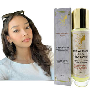 Sérum Éclaircissant Intense de 120 ml, Meilleure Vente, à l'Acide Kojique et Arbutine, Cible le Visage et le Corps, Rehausse l'Éclat, Nourrit la Peau, <span class=keywords><strong>Anti</strong></span>-<span class=keywords><strong>Taches</strong></span> - Product Image 3