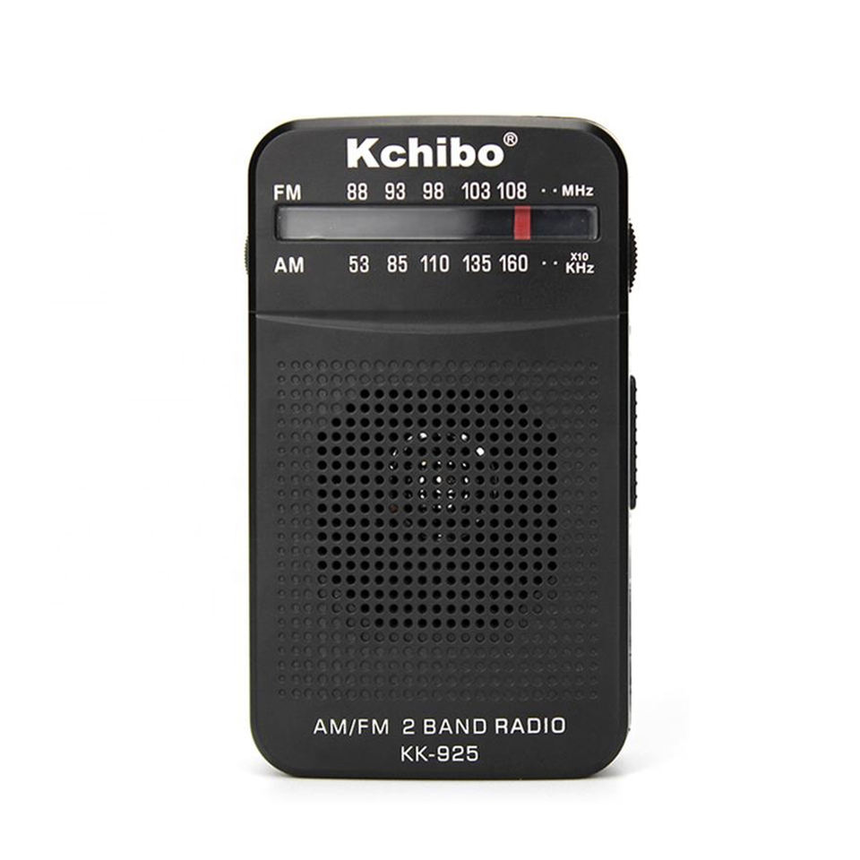 Portable AM FM Radio - Mini 2 Band Pocket Receiver with Built-In ...