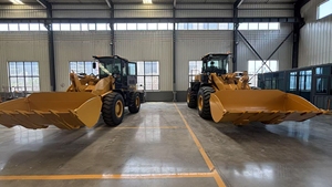 Mini Wheel Loader Produsen  Bersertifikasi CE Kapasitas 5 Ton Komponen Esensial Wheel Loader Pertanian 4 Roda - Product Image 5