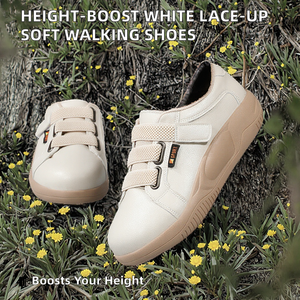 Zapatillas Blancas con Plataforma para Mujer, Estilo Retro Otoñal 2026, con Cordones, Parte Superior de Malla, para Correr y Caminar - Product Image 2