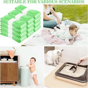 Sac poubelle pour seau à couches Geniee Compatible avec <span class=keywords><strong>Tommee</strong></span> <span class=keywords><strong>Tippee</strong></span> Nappy Bin Refill Bag EVOH Diaper Sail Refill Bags - Product Image 5