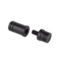 Pelindung Sambungan Pin Radial Kolam Renang Klasik ABS 3/8x8 untuk Aksesori Pengganti Biliar