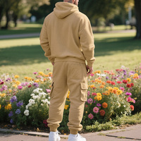 PASUXI Survêtements Hommes de Haute Qualité avec Logo Personnalisé, Ensemble de Sport Jogging Complet avec Pantalon de Survêtement et Sweat à Capuche