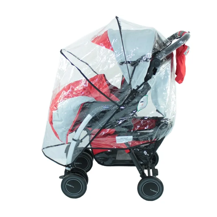 Yeni tasarım açık katlanabilir ucuz bebek arabası yağmur kılıfı