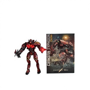 NECA pour <span class=keywords><strong>Storm</strong></span> Red Mecha Robots Luminous Edition PVC Joint Movable Hand-made Model Tide Play Toy - Product Image 1