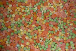 Meistverkaufte IQF Tiefgefrorene Gemüsemischung Halal-Zertifiziert Karottenwürfel Maiskörner Grüne Erbsen Maßgeschneiderte IQF Tiefgefrorene Gemüsemischung - Product Image 4