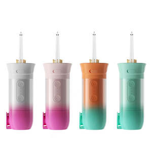 Flossador <span class=keywords><strong>Dental</strong></span> Portátil Personalizado Sem Fio Recarregável Ecológico com 4 Pontas de Jato - Product Image 1