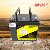 Batterie LiFePO4 rechargeable 12V DC 100Ah, pack de batteries au phosphate de fer et de lithium, énergie stable pour l'alimentation générale des applications professionnelles